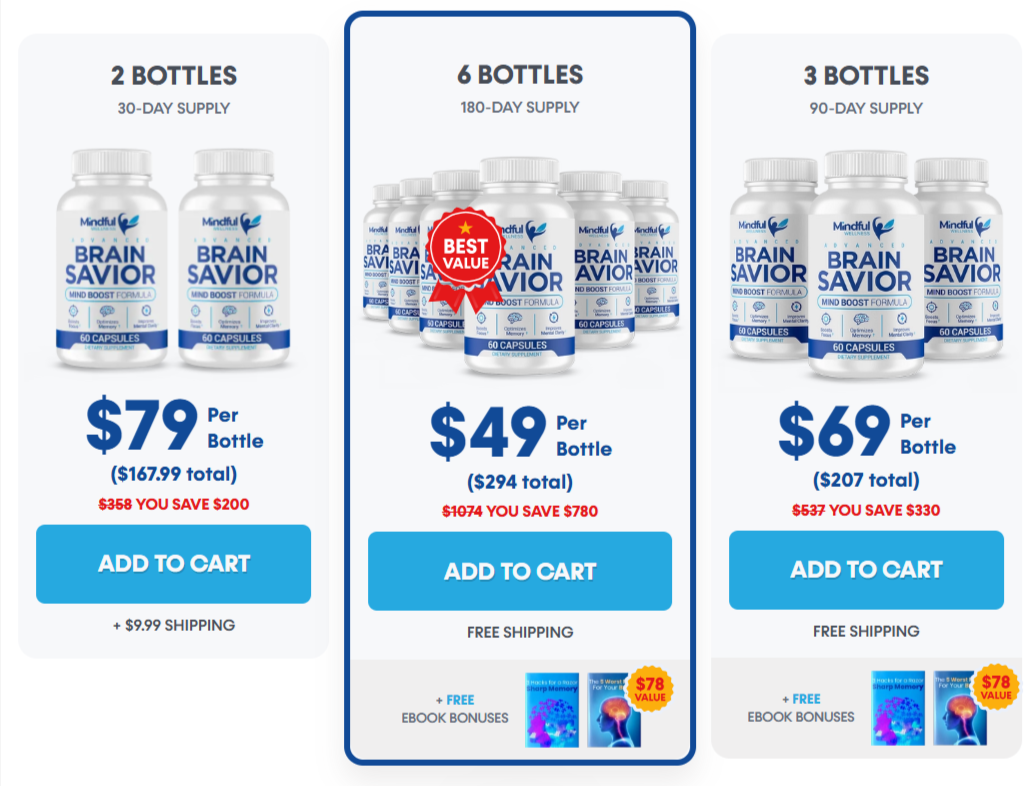 Brain-Savior-Pricing